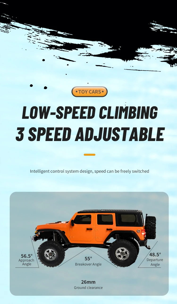 JJRC C8801 1/18 2.4Ghz 4WD Off-road RC Crawler